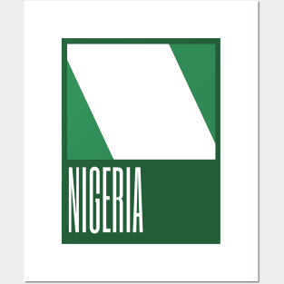 Nigeria Country Symbol Posters and Art